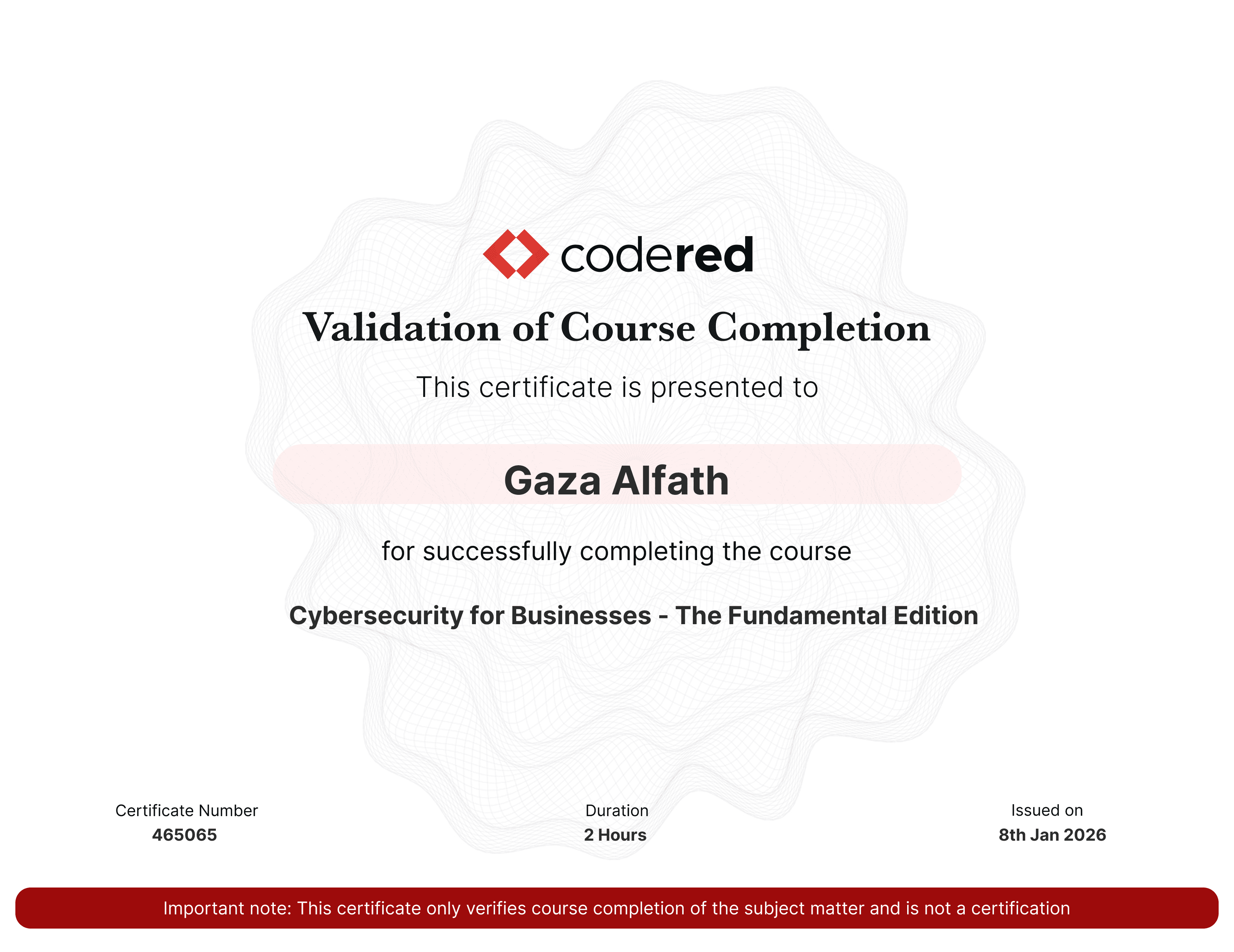 Cybersecurity for Businesses - The Fundamental Edition