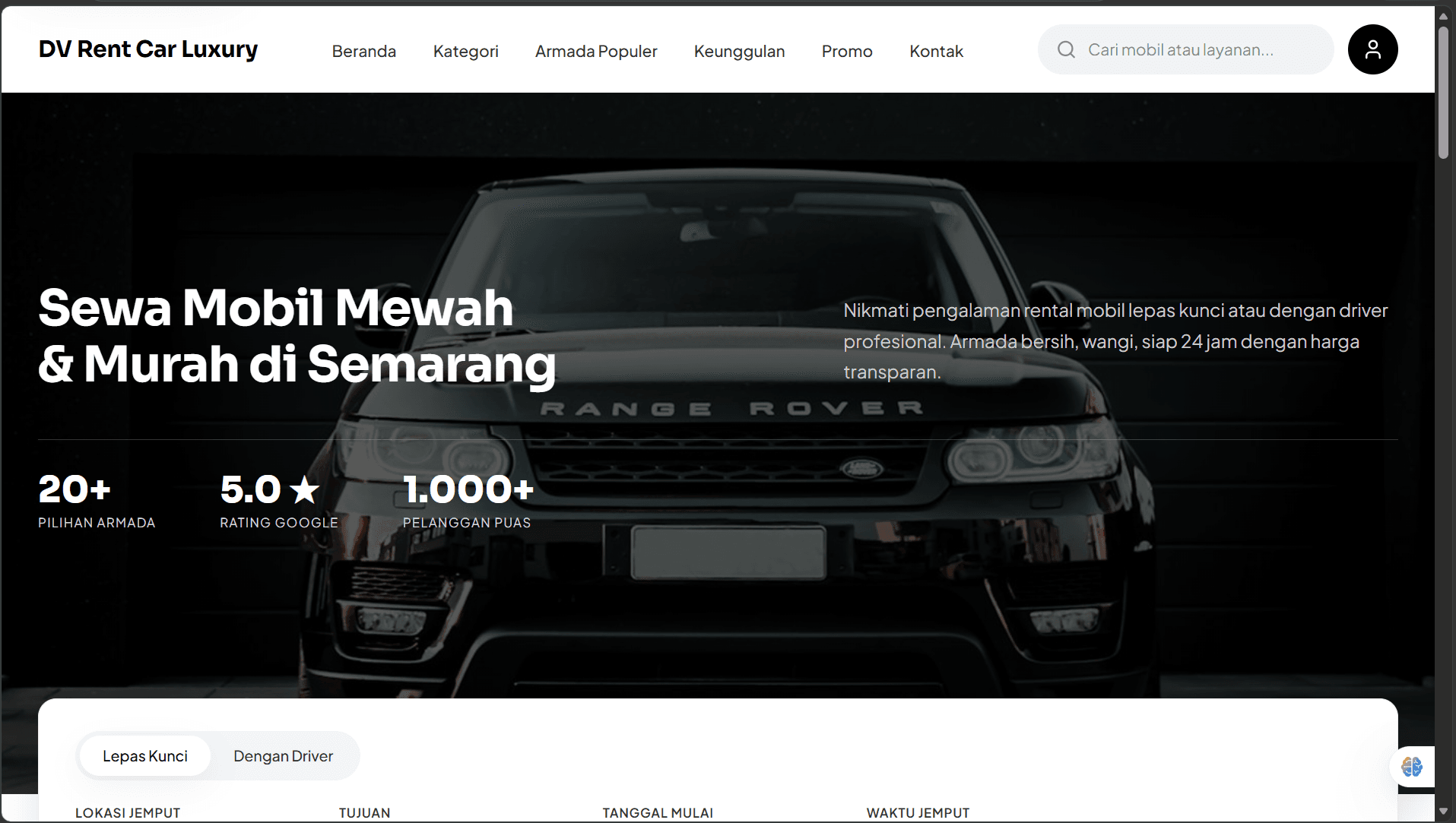 DV Rent Car Luxury